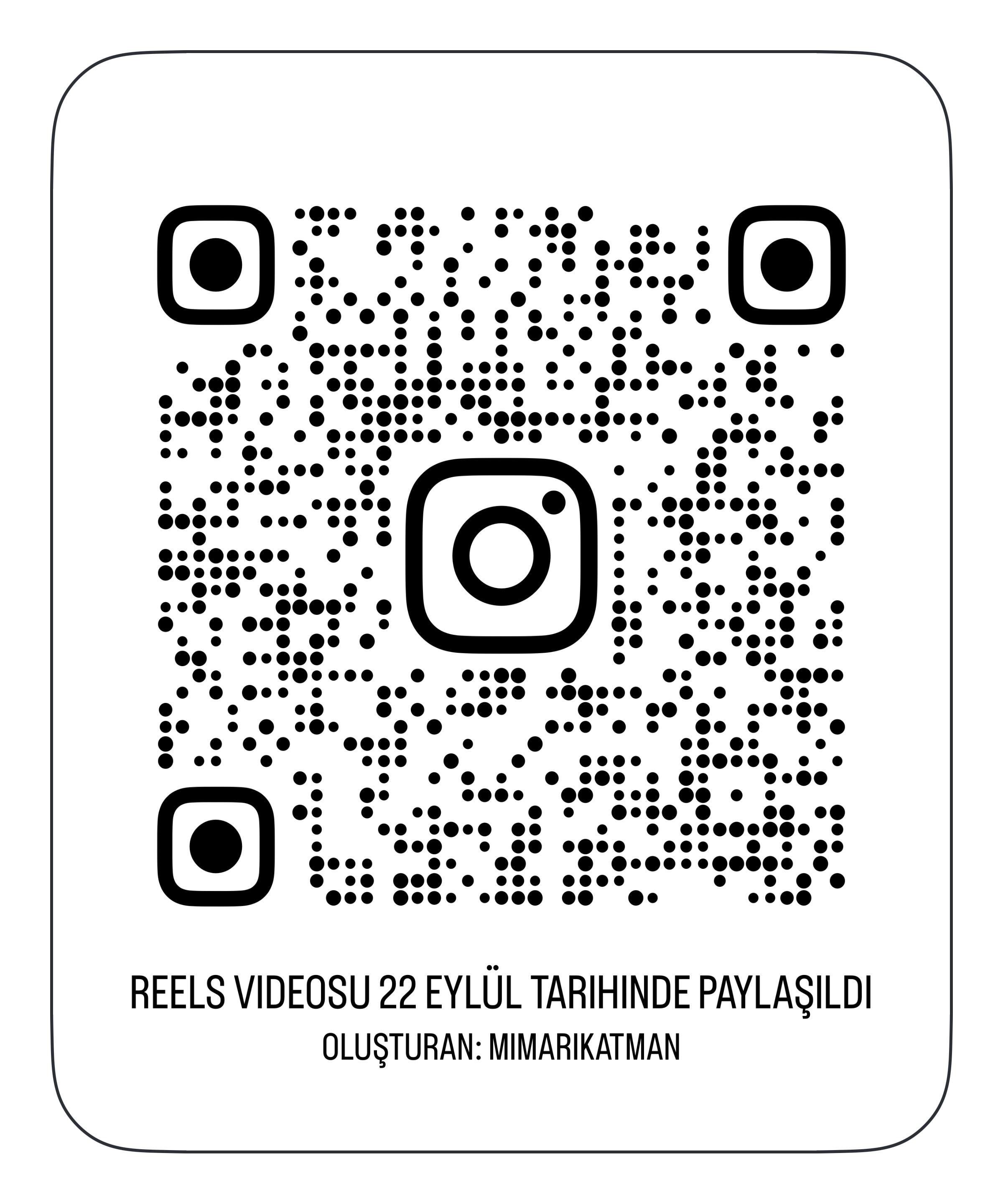 Mimarlık Simgesi veya QR Görseli